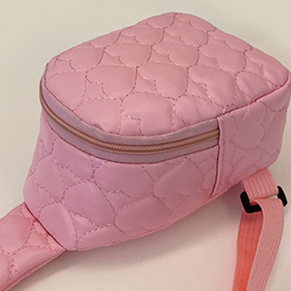 Girls Pink PU Leather Crossbody Bag Trending Accessories