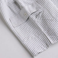 Boys Green Stripes Short Sleeves Shirt With Printed T-Shirt & Shorts Sets Sets