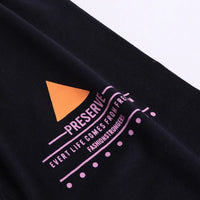 Boys Lilac Graphics Print T-Shirt With Elasticated Pants Sets Sets