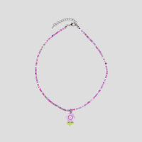 Pack Of 5 Girls Multicolour Floral Beads Necklace Sets Necklace and Chains