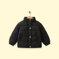 Boys Black Textured Long Sleeve Jacket Coats & Jackets Black 1-2 Y