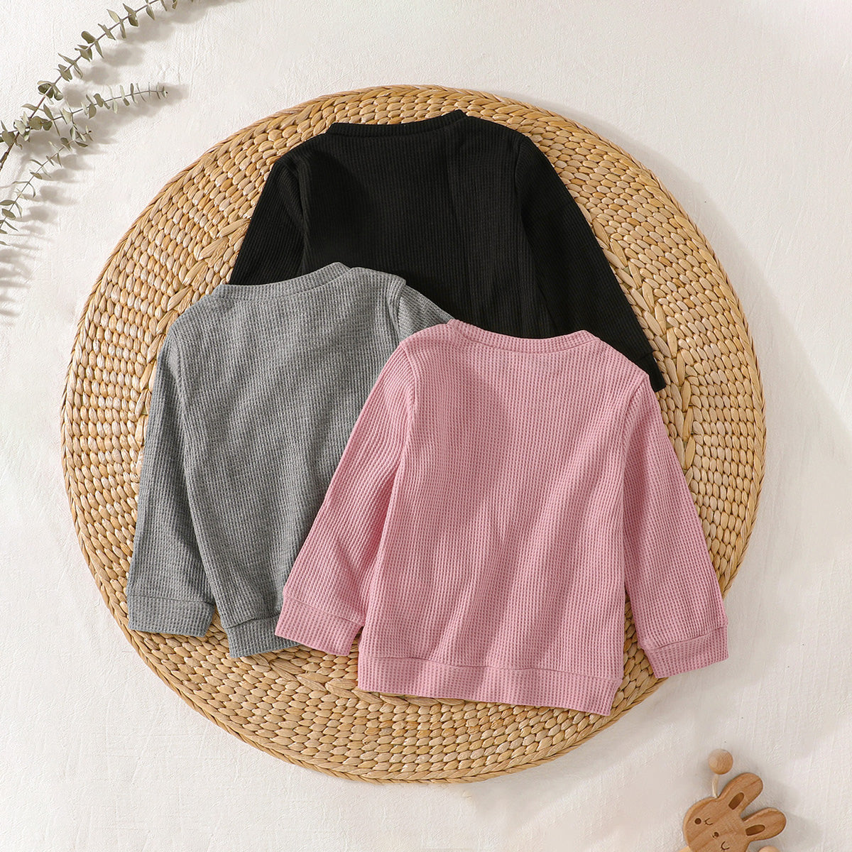 Girls Multicolor Self-Designed Winter Sweatshirts - Pack Of 3 Sweatshirts & Hoodies