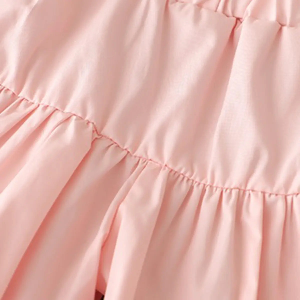 Girls Light Pink Striped Sleeveless Top With Shorts Sets 2 pc. Sets