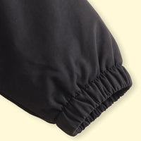 Boys Black Hooded Zip-up Jacket Coats & Jackets