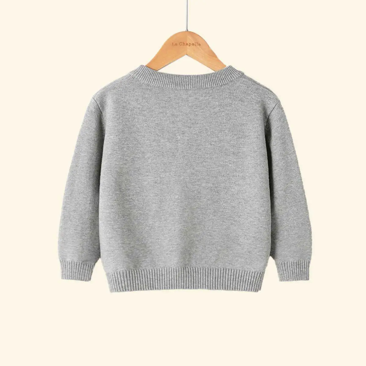 Boys Grey Batman Logo Printed Cardigan Sweaters & Cardigans