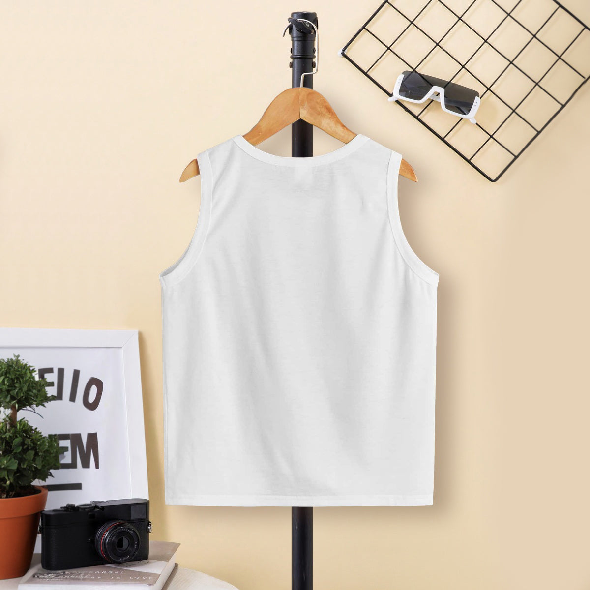 Boys Multicolor Solid Sleeveless Vests ( Pack Of 3 ) Tshirts