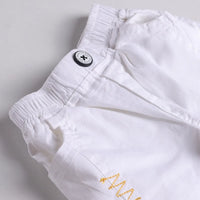 Boys Green Stripes Short Sleeve Print Applique T-Shirt With Elasticated Shorts Sets 2 pc. Sets