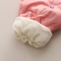 Girls Pink Embroidered High Neck Sweatshirt With jogger Co-ord Sets Sets
