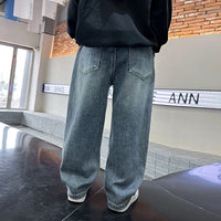 Boys Light Blue Relaxed Fit Denim Jeans Pants