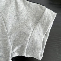 Boys Grey Typographic Print T-shirt With Shorts Set Sets
