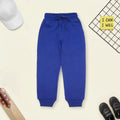 Boys Dark Blue Cross Pocket Elasticated Joggers Trackpants & Joggers Dark Blue 1-2 Y