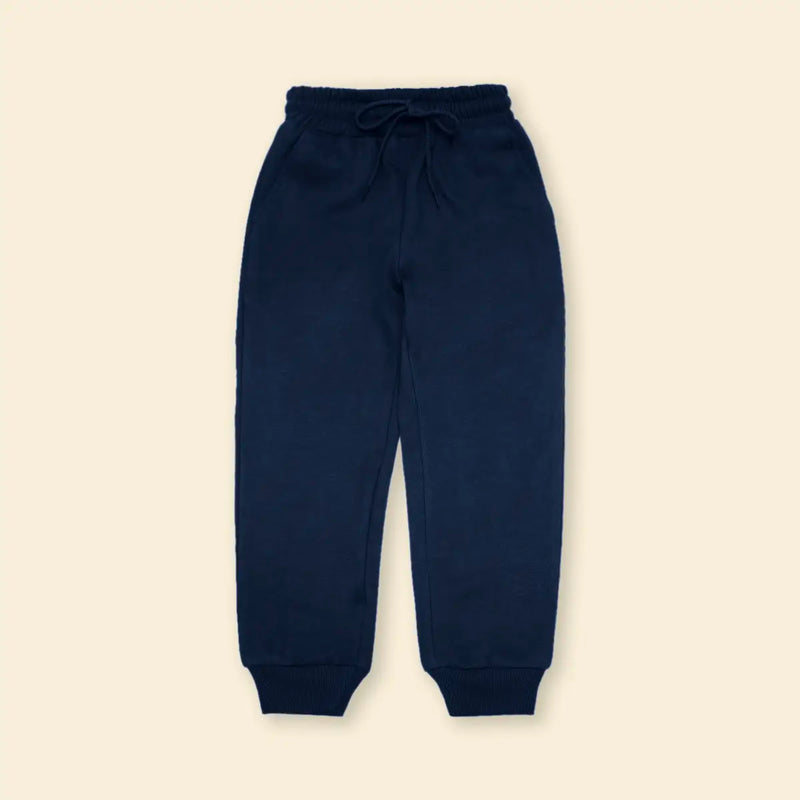 Boys Multicolor Joggers With Elasticated Drawstring Waistband Pack of 2 Trackpants & Joggers