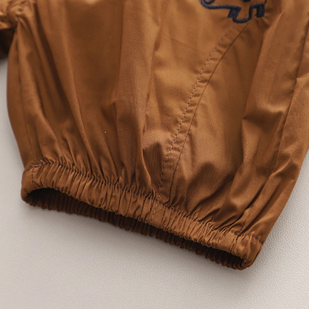 Boys Camel Brown Elephant Graphic Short Sleeve T-Shirt With Shorts Sets 2 pc. Sets