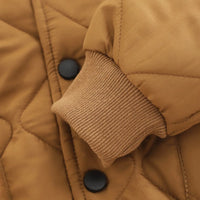 Boys Brown Self-Design Jacket With Trouser Sets 2 pc. Sets