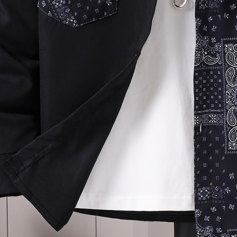 Boys Black Printed Long Sleeves Winter Shirts Shirts