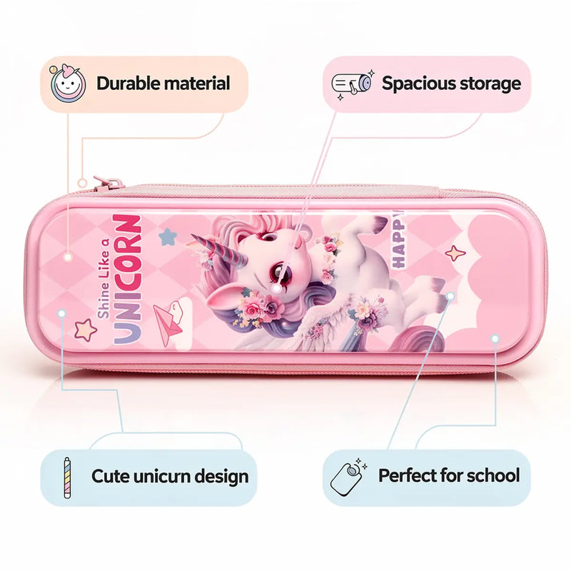 Cute Unicorn Pencil Box for Girls Trending Accessories