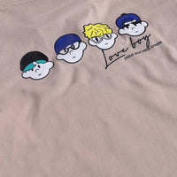Boys Grey Printed Short Sleeve T-Shirt With Elasticated Shorts Sets 2 pc. Sets