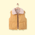 Boys Yellow Sleeveless Puffer Jacket Coats & Jackets Yellow 1-2 Y