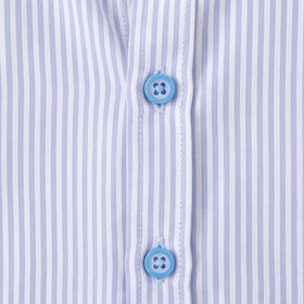 Boys Blue Striped Long Sleeve Shirt Shirts