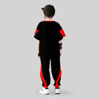 Boys Short Sleeve Graphic T-Shirt With Pants 2 pc. Sets   