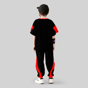 Boys Short Sleeve Graphic T-Shirt With Pants 2 pc. Sets   