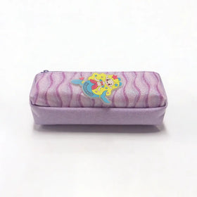 Girls Purple Glitter Pencil Case Trending Accessories