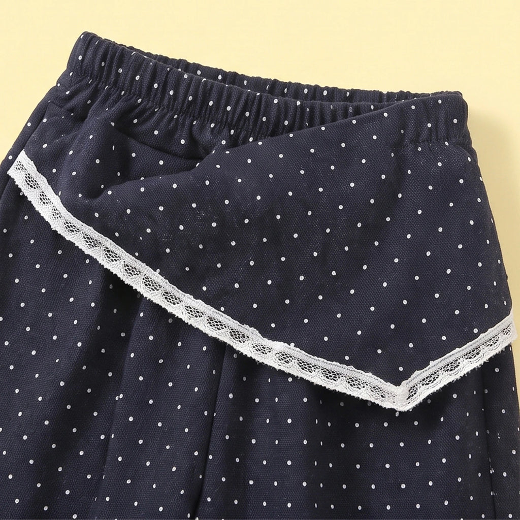 Girls Navy Blue Cami Top With Pants & T-Shirt Sets Sets