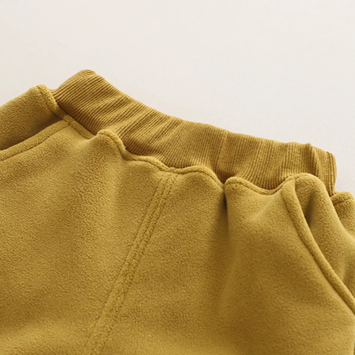Boys Yellow Ear Applique Regular Sweatshirt With Pants Sets 2 pc. Sets