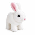 Kids Adorable Walking & Talking Plush Rabbit Toy Trending Accessories White Onesize