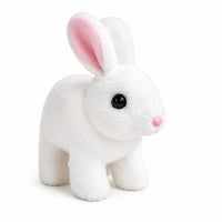 Kids Adorable Walking & Talking Plush Rabbit Toy Trending Accessories White Onesize
