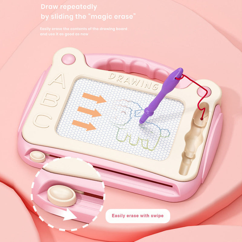 Kids Pink Magnetic Erasable Drawing Board Trending Accessories