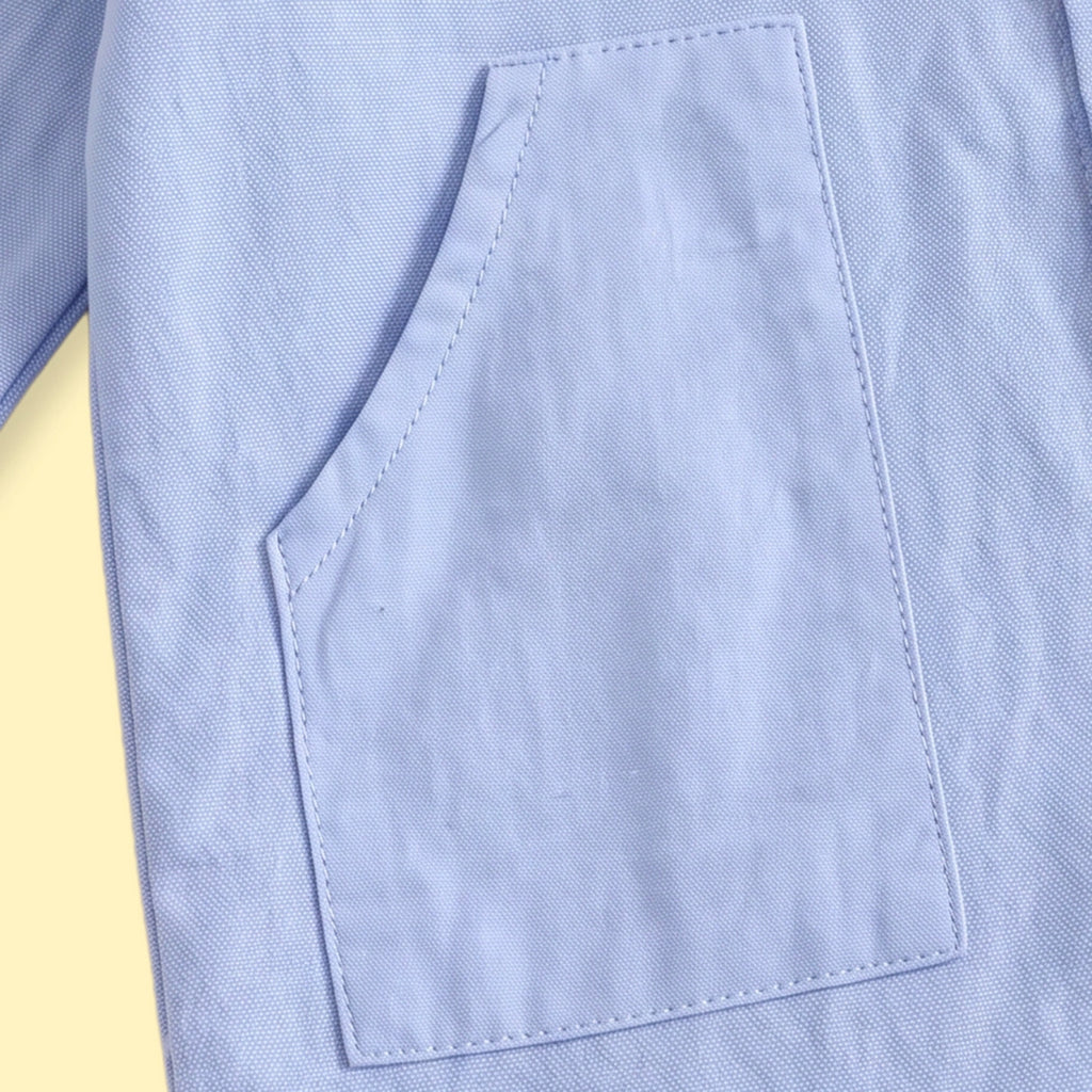 Boys Light Blue Long Sleeve Shirt Shirts