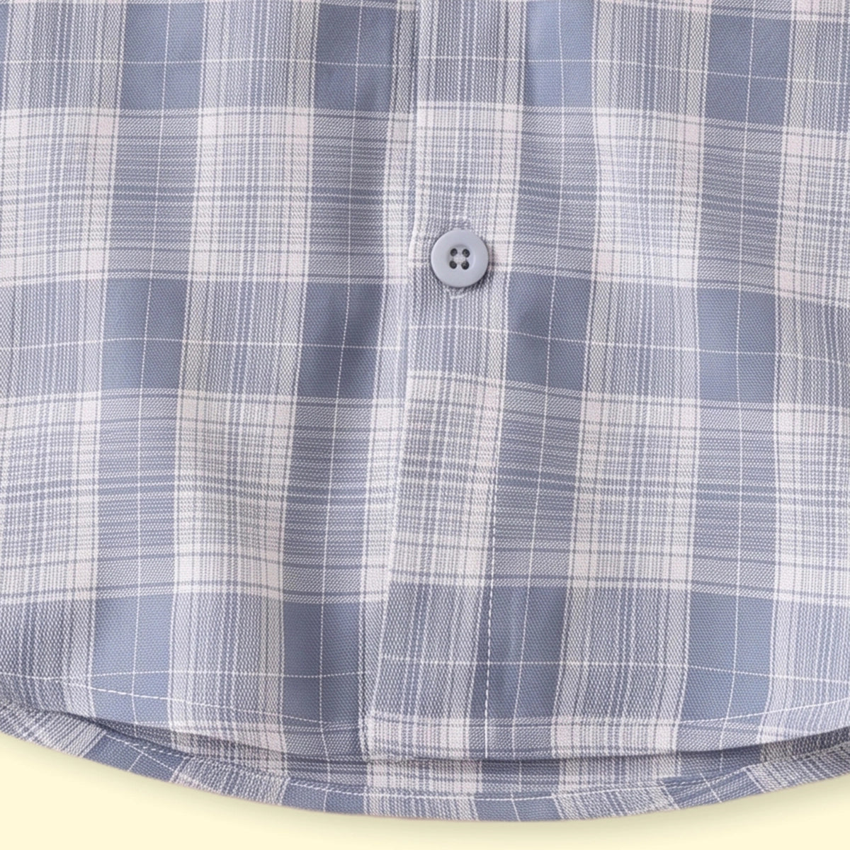 Boys Blue Checked Long Sleeve Shirt Shirts