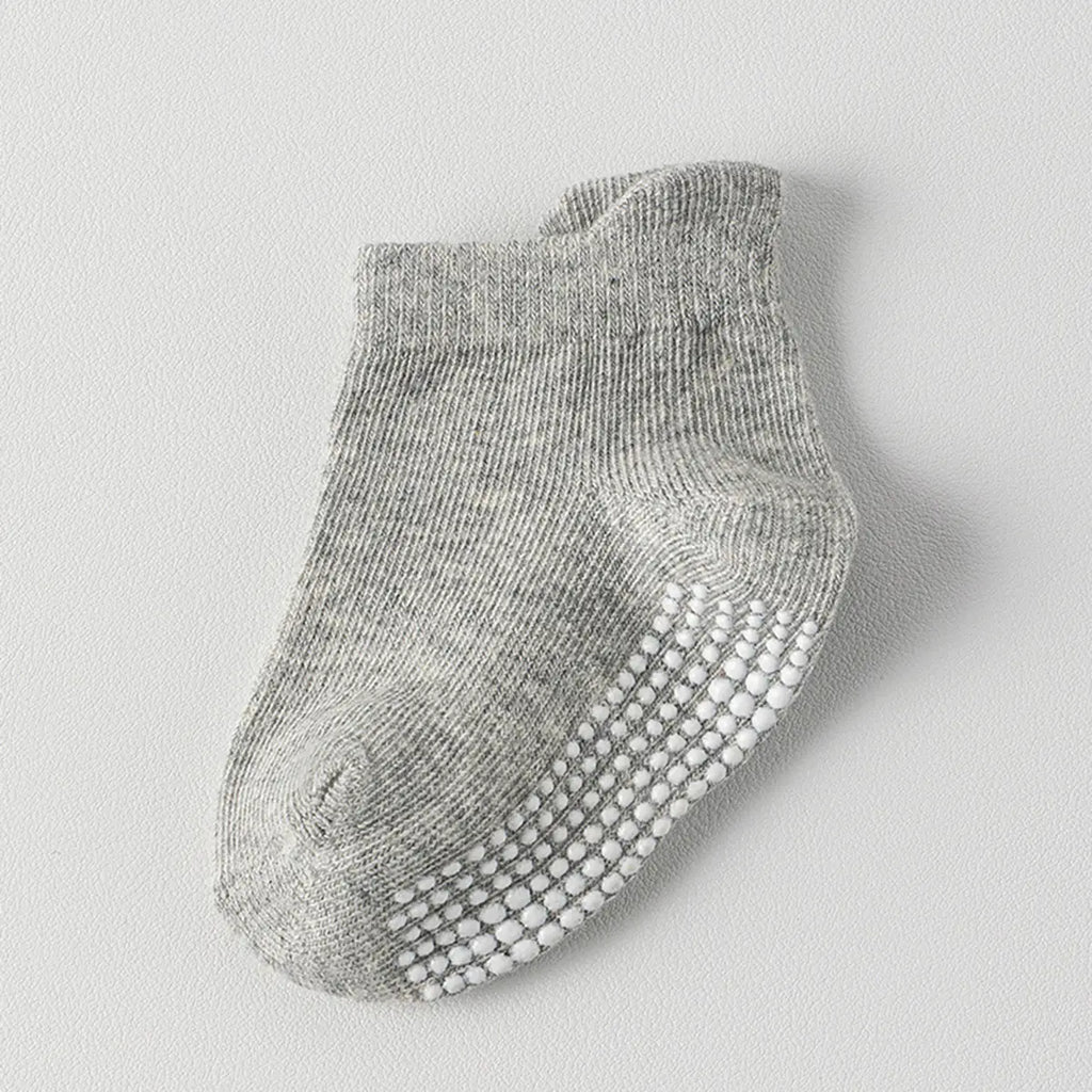 Pack of 6 Multicolour Anti-Slip Ankle Length Socks Socks