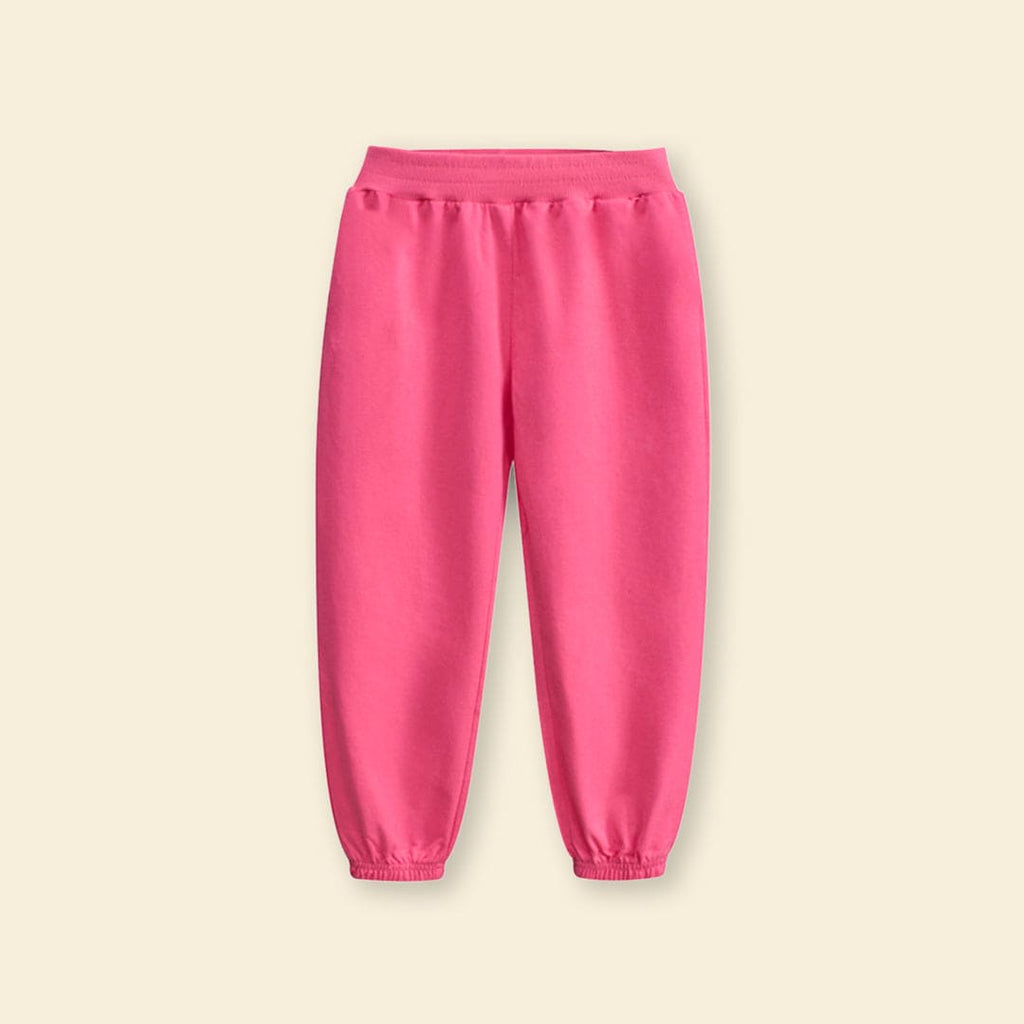 Girls Elasticated Knitted Joggers Trackpants & Joggers   