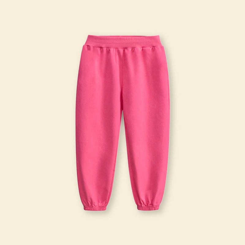Girls Elasticated Knitted Joggers Trackpants & Joggers   