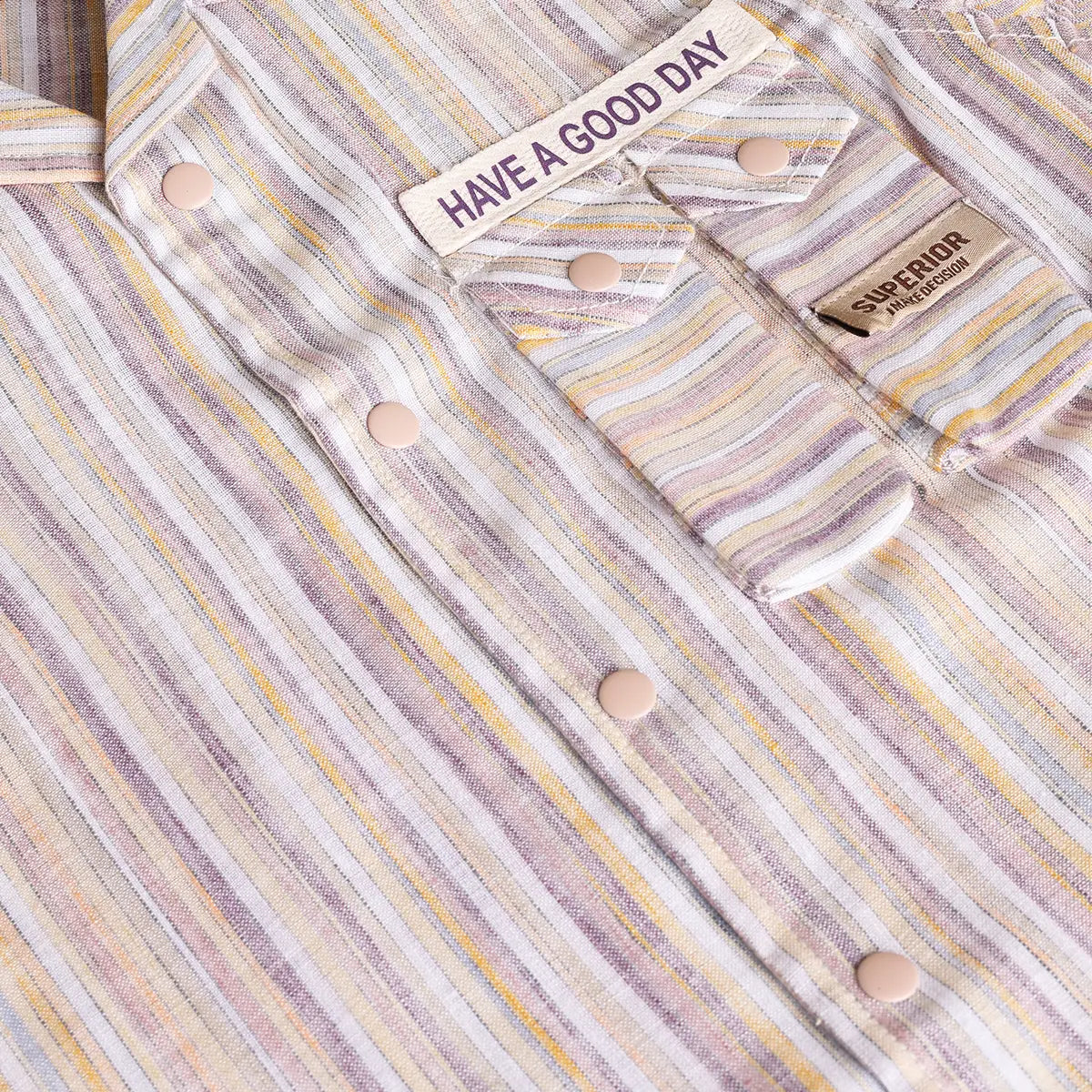 Boys Multicolor Stripes Short Sleeve Shirt With Elasticated Shorts Sets 2 pc. Sets