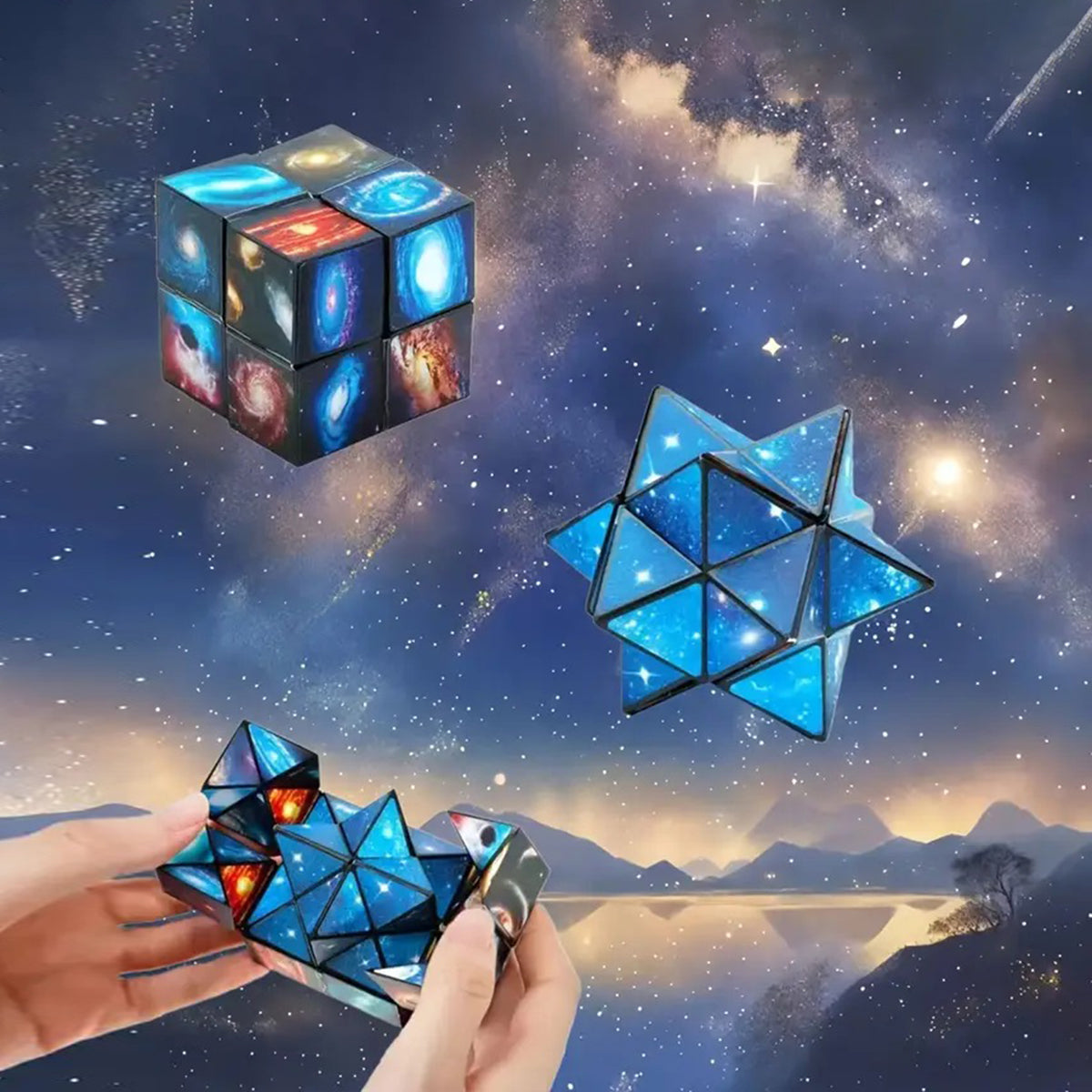 Kids Infinity Star Magic Cube Fidget Toy Trending Accessories