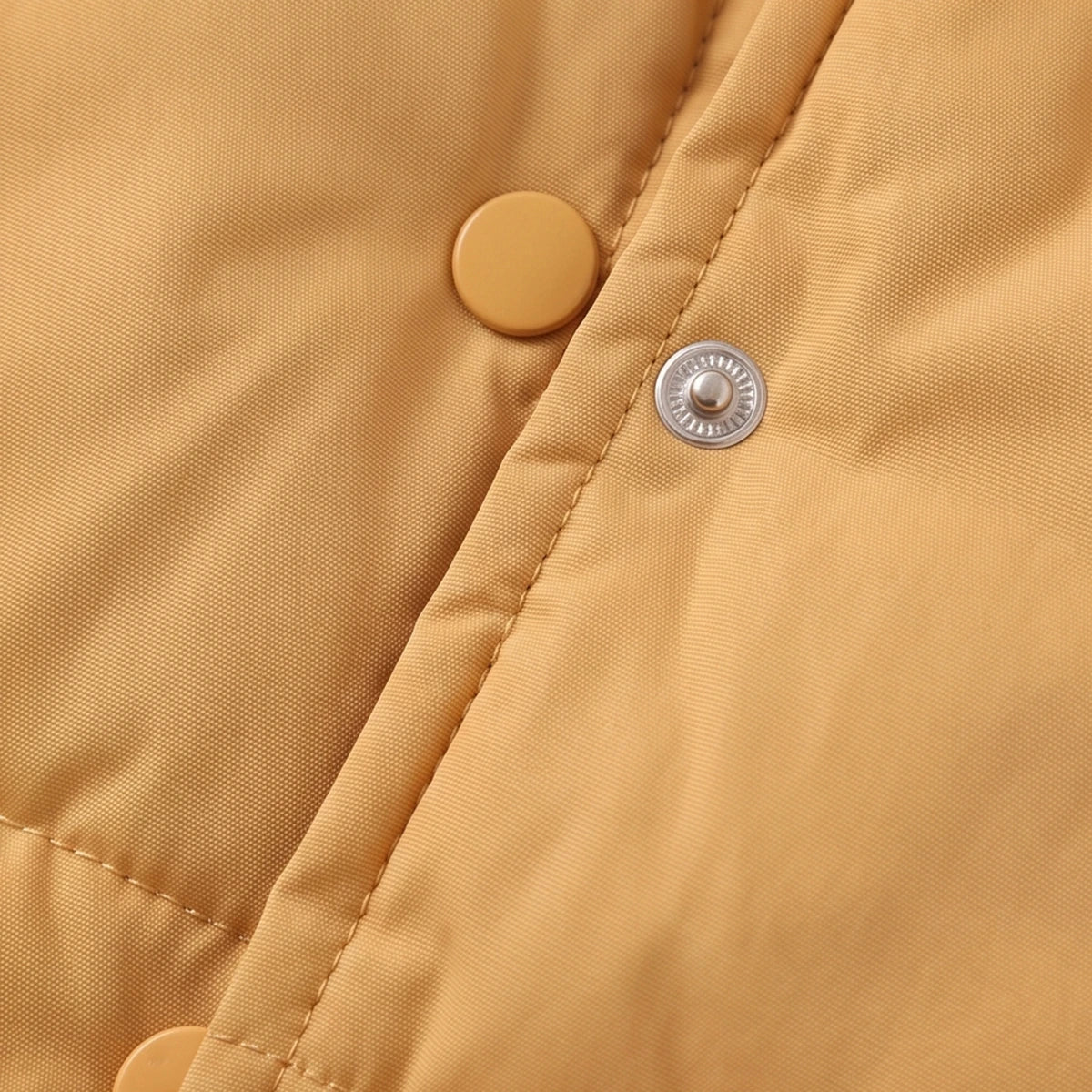 Boys Yellow Sleeveless Puffer Jacket Coats & Jackets