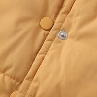 Boys Yellow Sleeveless Puffer Jacket Coats & Jackets