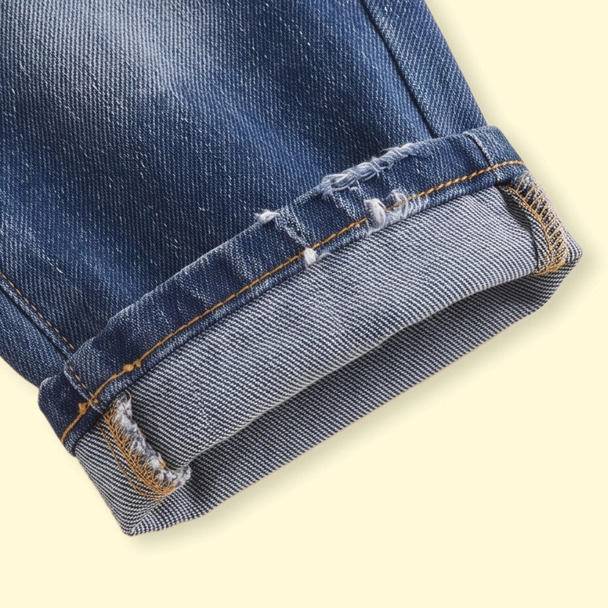 Boys Blue Distressed Elasticated Waist Denim Pants Pants