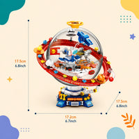 Space Astronaut Building Block Model - Orbiting Planet Dome Display Set Trending Accessories