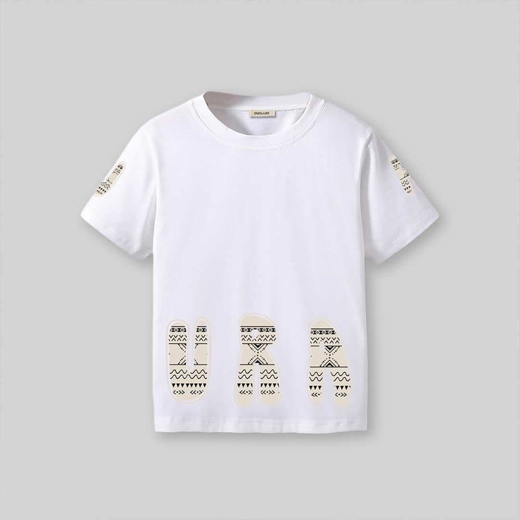 Boys Short Sleeves Printed T-Shirt Tshirts   