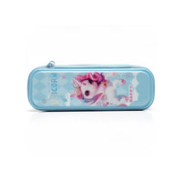 Unicorn Kids Hard Pencil Case -Blue Trending Accessories Sky Blue Onesize