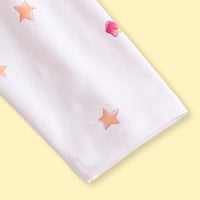 Girls White Unicorn Printed T-Shirt Dress Casual Dresses
