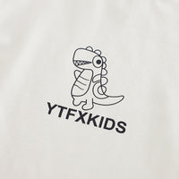 Boys Blue Dinosaur Printed Jacket With T-Shirt and Pants Set 3 pc. Sets