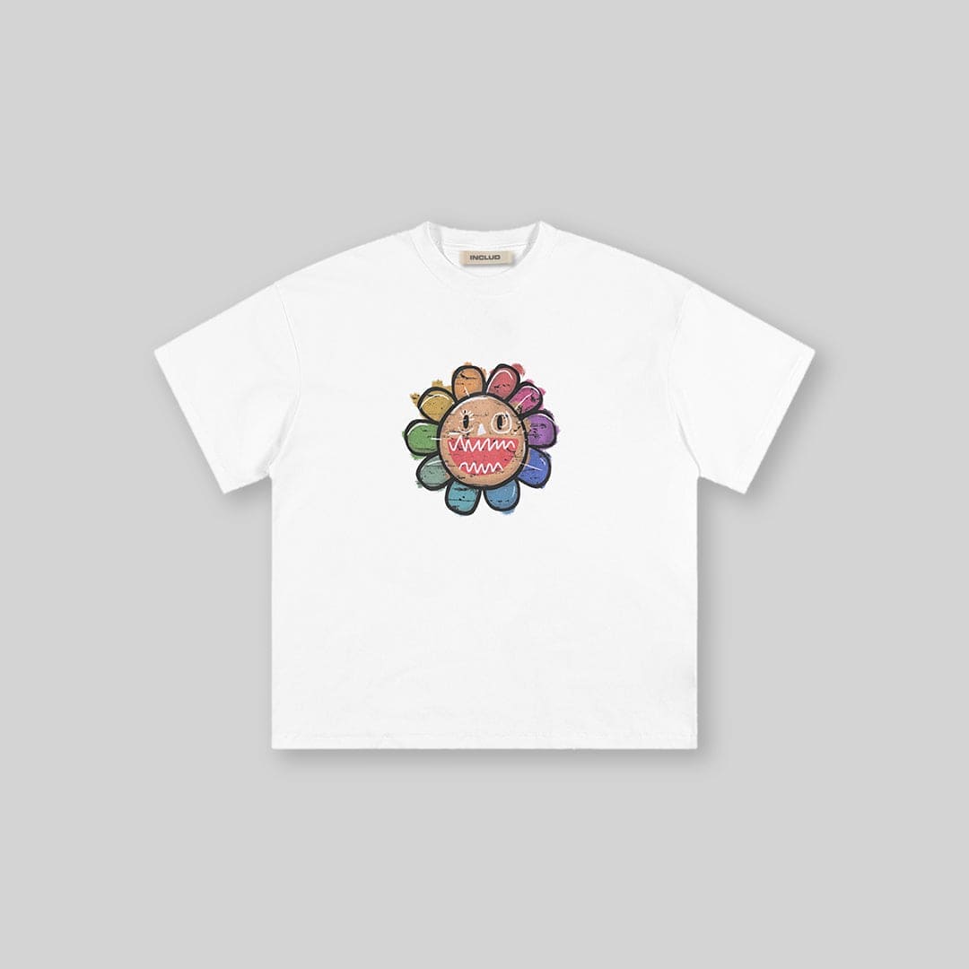 Boys Printed Oversize T-Shirt Tshirts   
