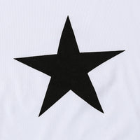 Boys White Star Print Raglan Sleeve T-Shirt Tshirts