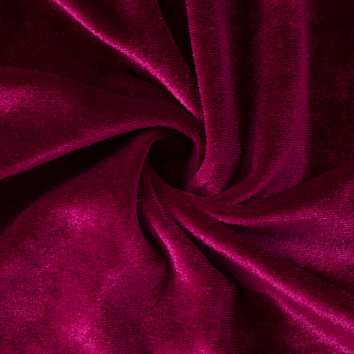 Girls Maroon Solid Velvet Beaded Fit & Flare Dress Casual Dresses