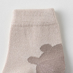 Pack of 5 Girls Multicolour Animal Design Ankle Length Socks Socks
